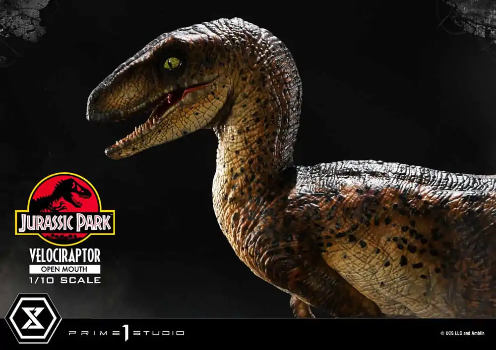 Jurassic Park Prime Collectibles Statue 1/10 Velociraptor Otwarta Paszcza 19 cm zdjęcie produktu