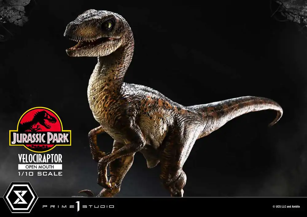 Jurassic Park Prime Collectibles Statue 1/10 Velociraptor Otwarta Paszcza 19 cm zdjęcie produktu