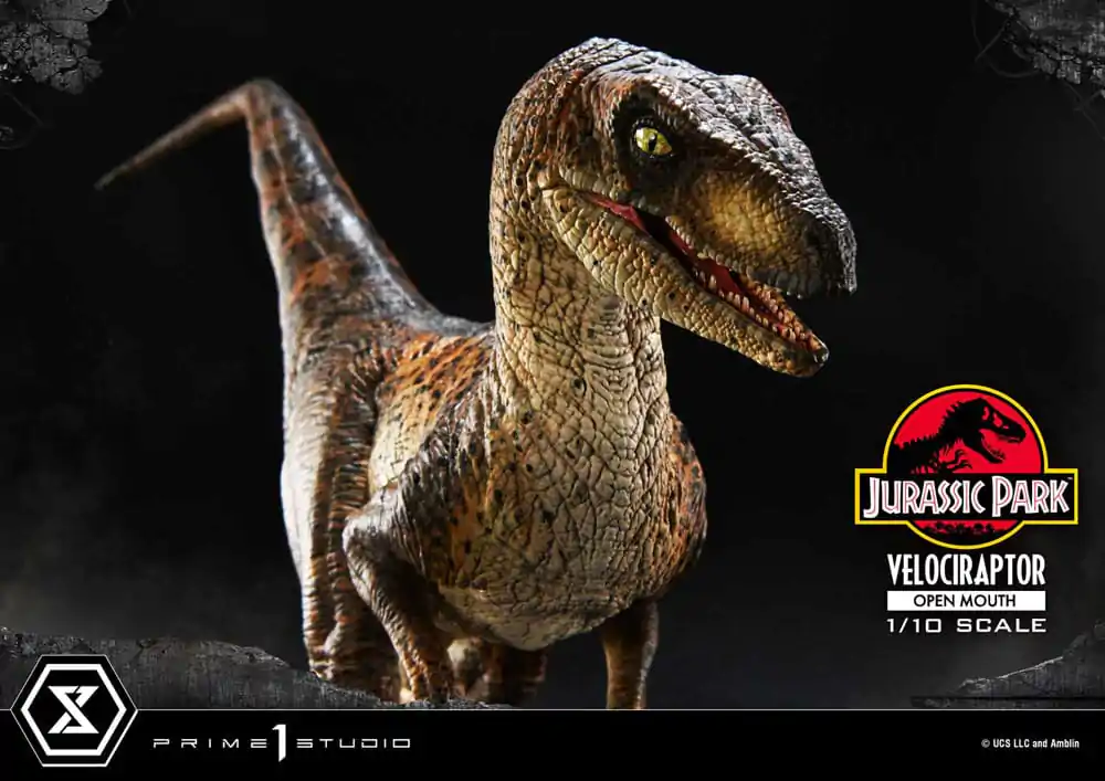 Jurassic Park Prime Collectibles Statue 1/10 Velociraptor Otwarta Paszcza 19 cm zdjęcie produktu
