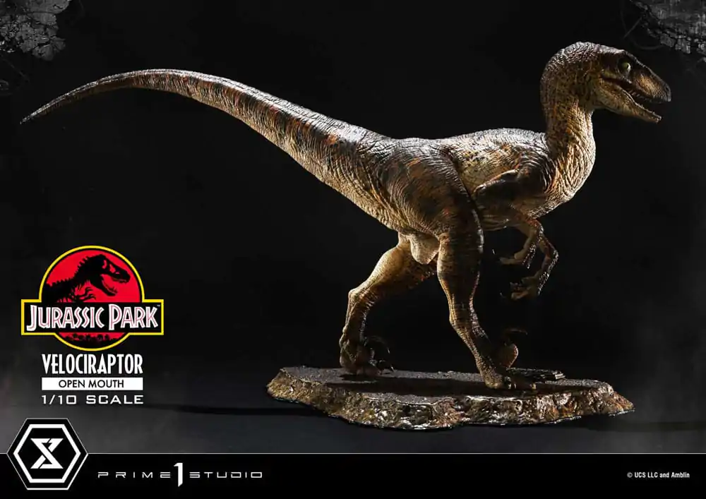 Jurassic Park Prime Collectibles Statue 1/10 Velociraptor Otwarta Paszcza 19 cm zdjęcie produktu