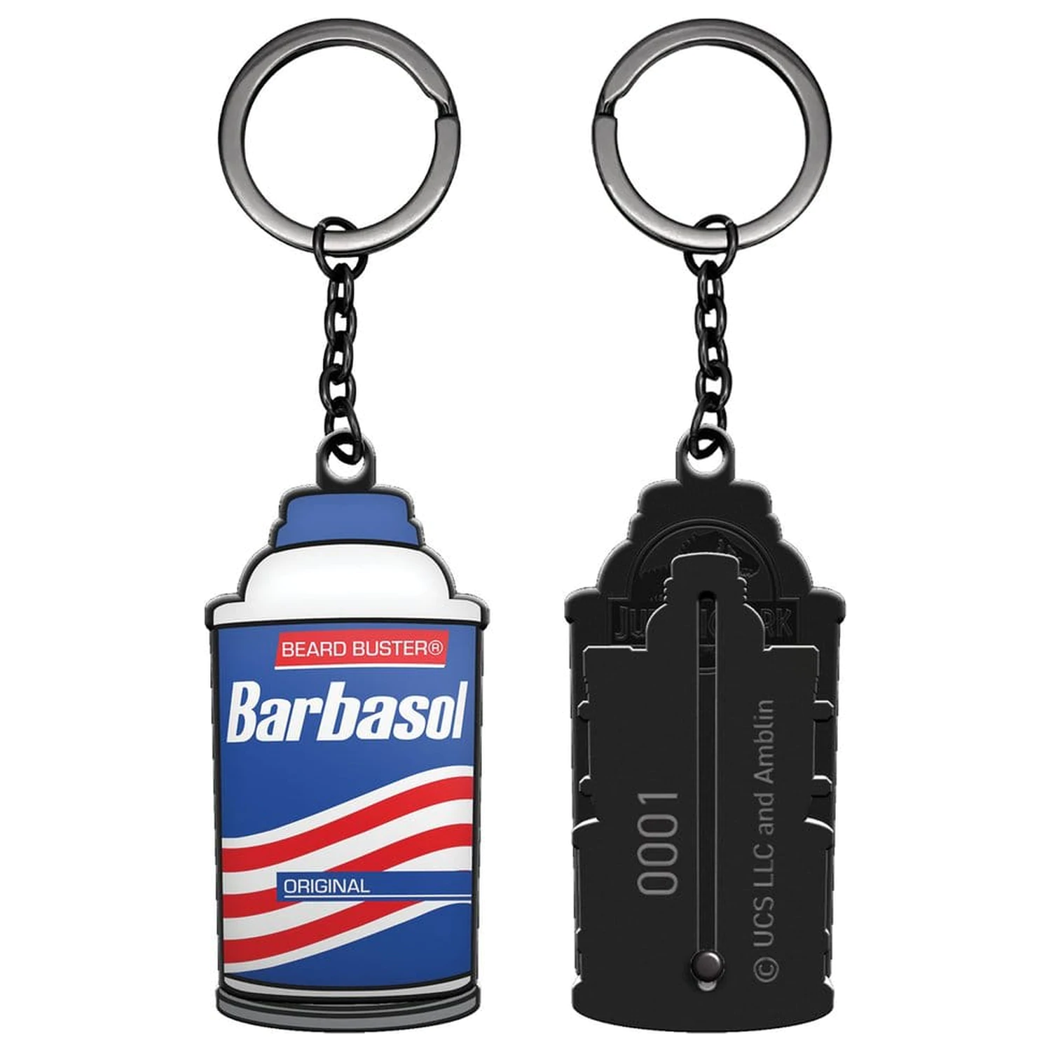 Brelok Jurassic Park Sliding Barbasol Can zdjęcie produktu
