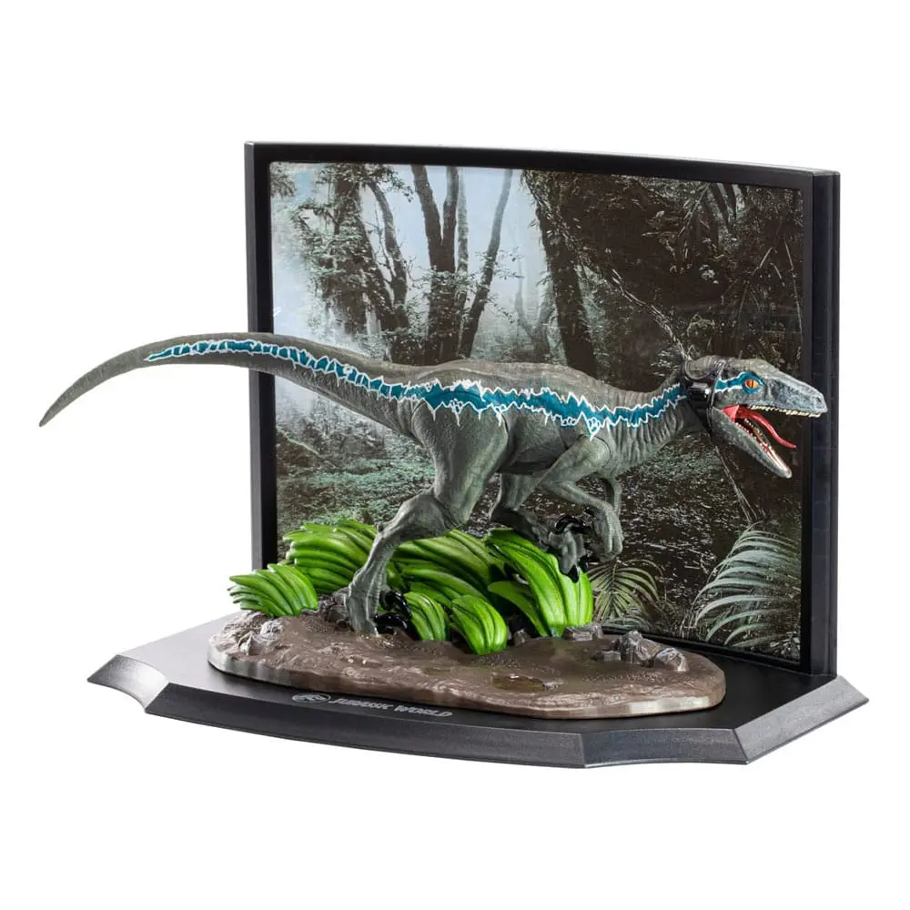 Jurassic Park Toyllectible Treasure Statua Velociraptor Blue Raptor Recon 8 cm zdjęcie produktu