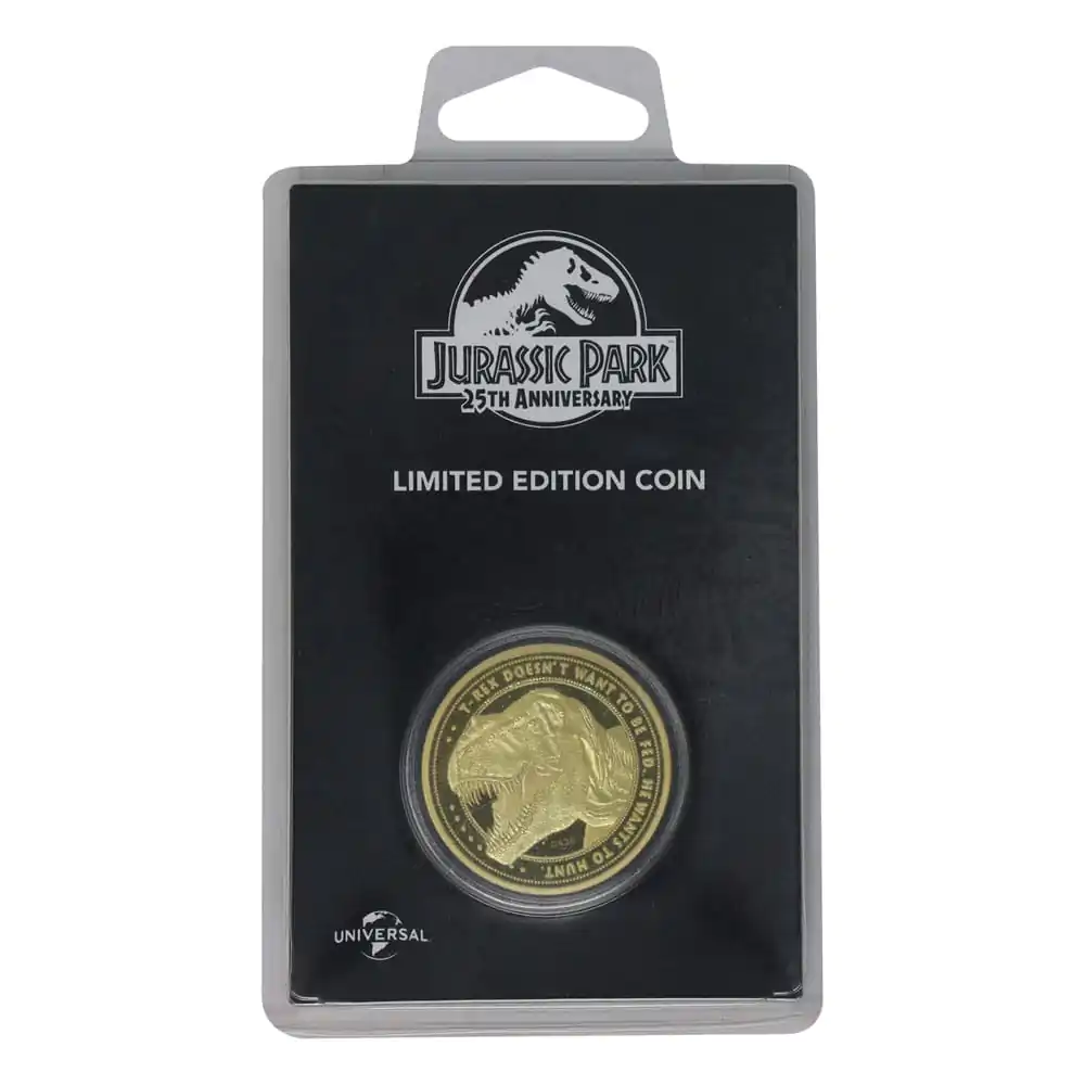 Jurassic Park Kolekcjonerska Moneta Velociraptor Limited Edition zdjęcie produktu