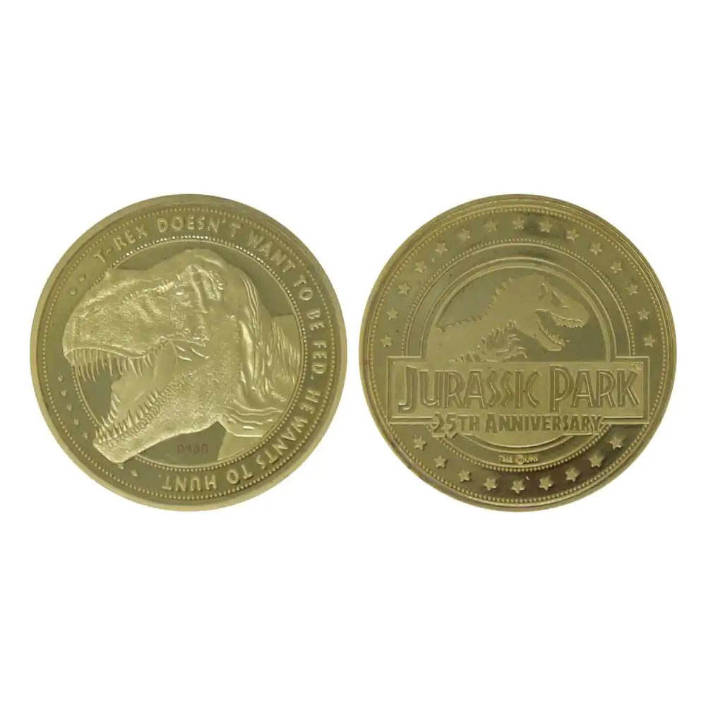 Jurassic Park Kolekcjonerska Moneta Velociraptor Limited Edition zdjęcie produktu