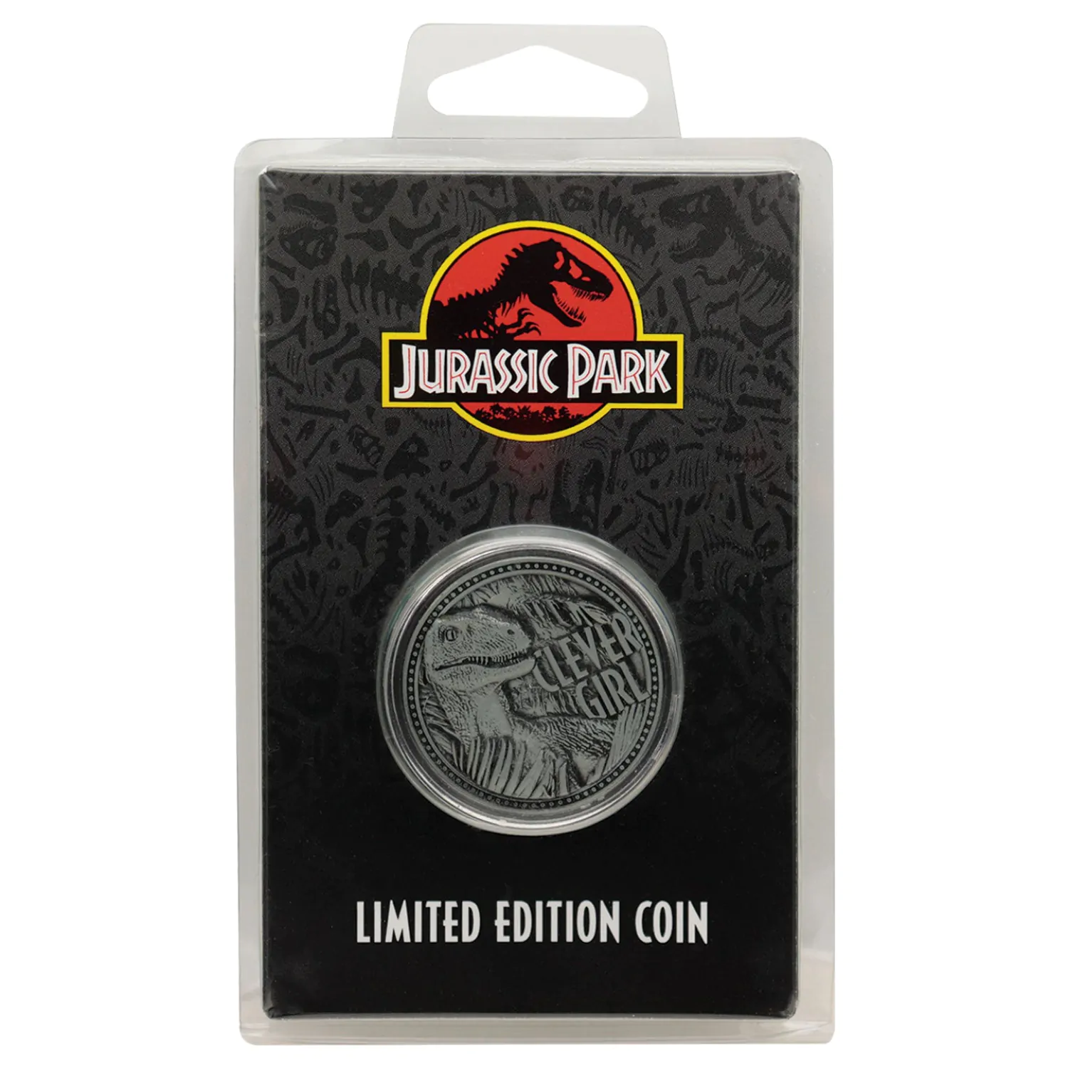 Jurassic Park Kolekcjonerska Moneta Velociraptor Limited Edition zdjęcie produktu