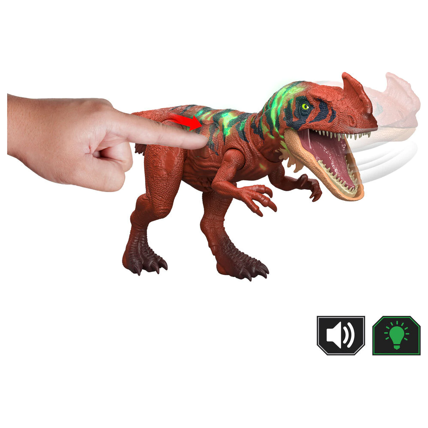 Figurka dinozaura Jurassic World Afrovenator zdjęcie produktu