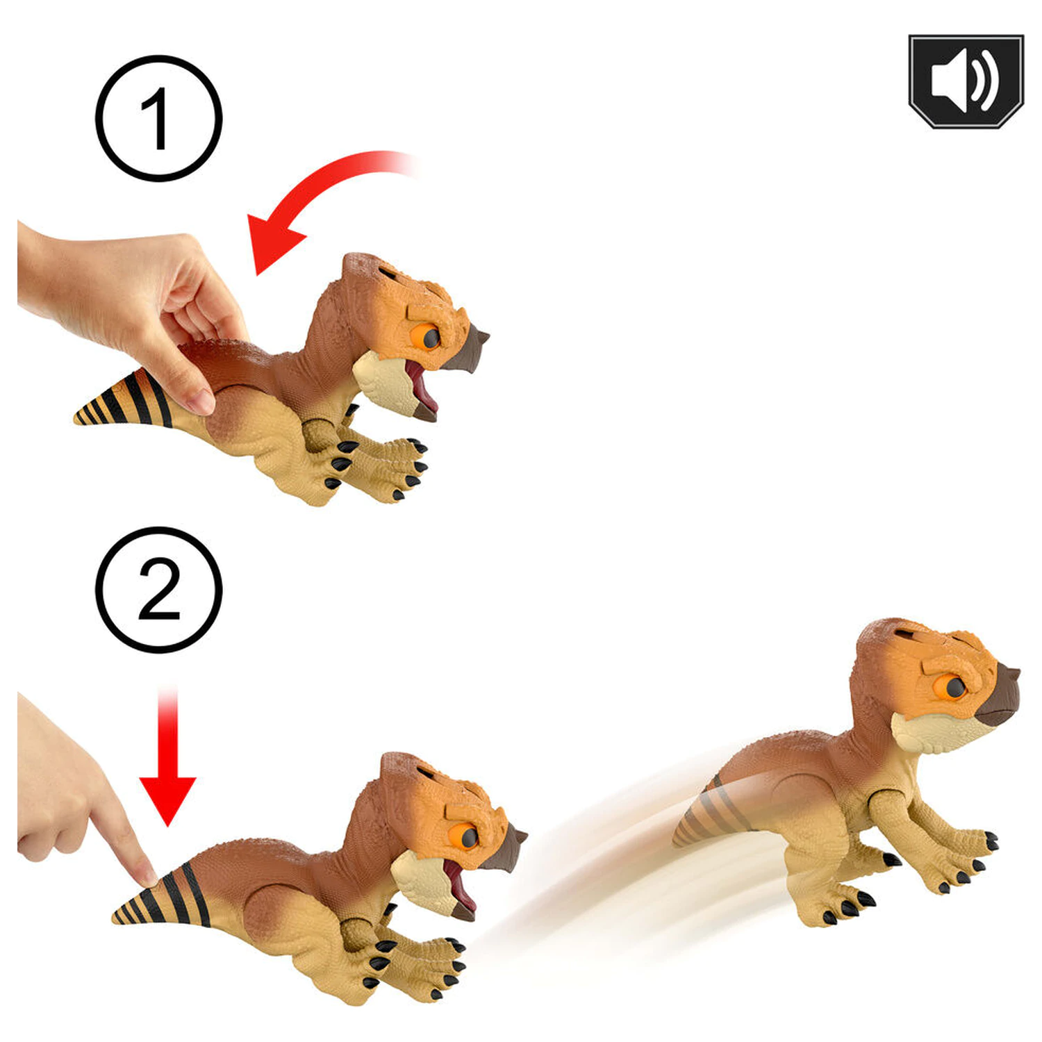 Jurassic World Aquilops interaktywny dinozaur zdjęcie produktu