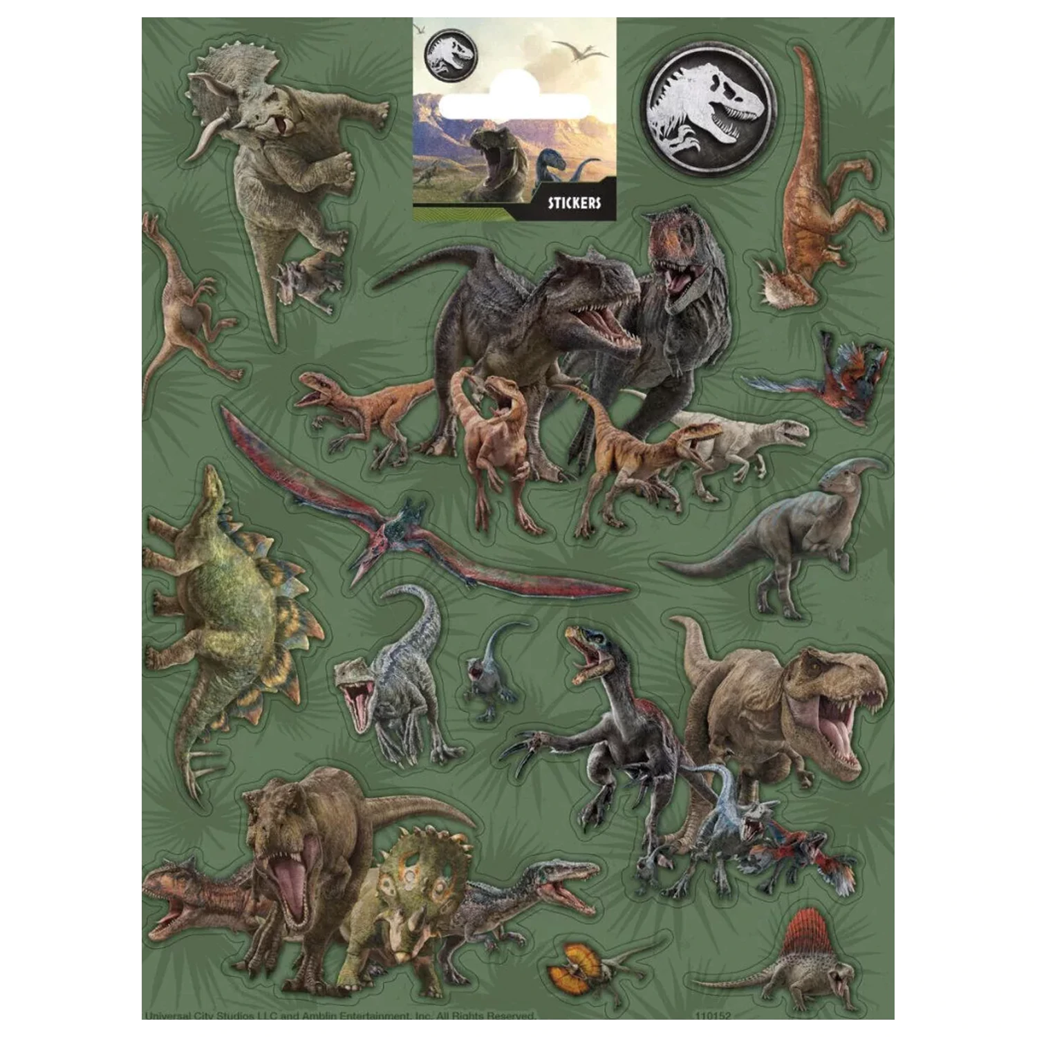 Jurassic World Naklejka Attack zdjęcie produktu