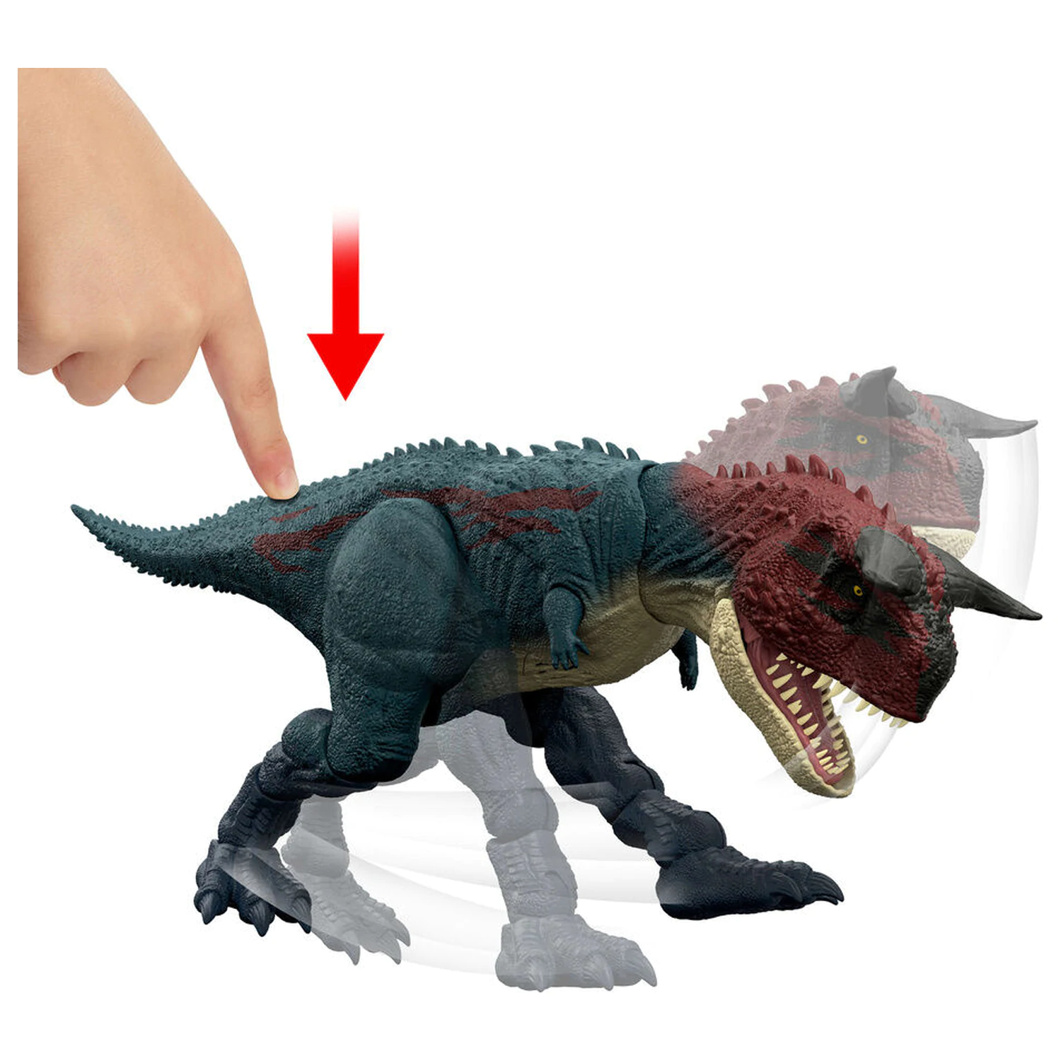 Figurka dinozaura Jurassic World Carnotaurus zdjęcie produktu