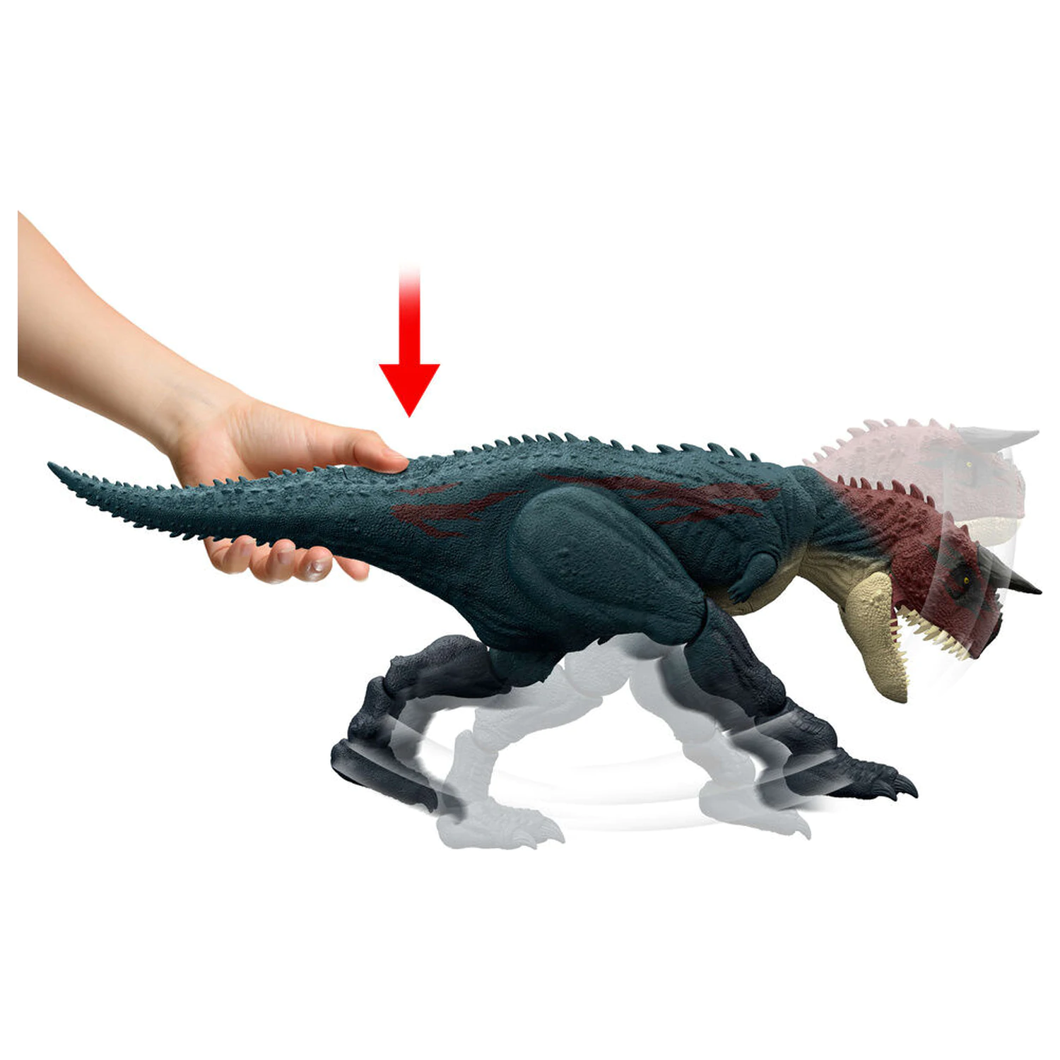 Figurka dinozaura Jurassic World Carnotaurus zdjęcie produktu
