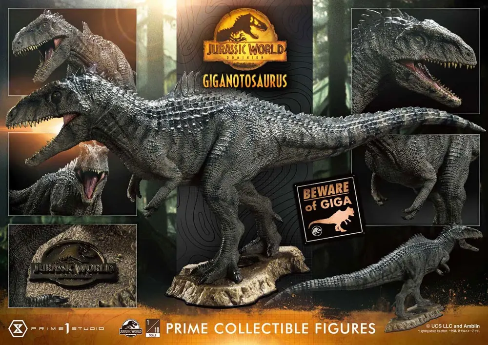 Jurassic World Dominion Prime Collectibles Statue 1/38 Giganotozaur Wersja Zabawka 22 cm zdjęcie produktu