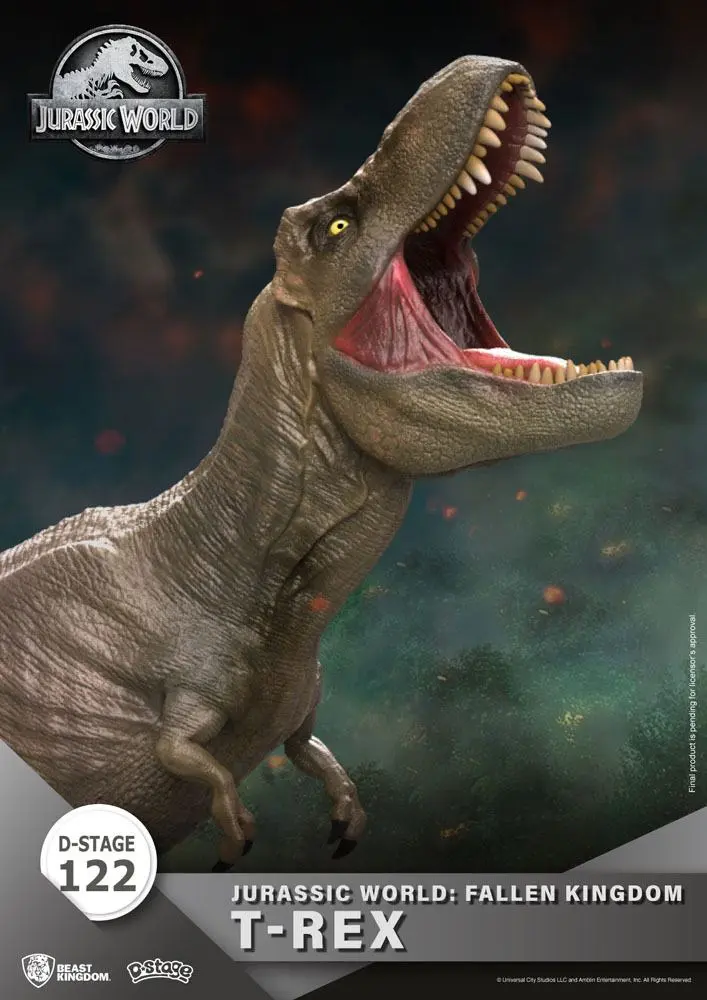 Jurassic World: Fallen Kingdom D-Stage PVC Diorama T-Rex 13 cm zdjęcie produktu