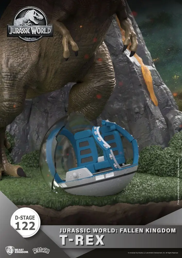 Jurassic World: Fallen Kingdom D-Stage PVC Diorama T-Rex 13 cm zdjęcie produktu