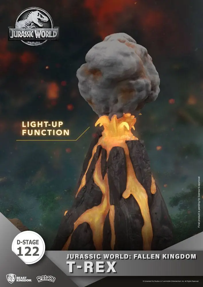 Jurassic World: Fallen Kingdom D-Stage PVC Diorama T-Rex 13 cm zdjęcie produktu