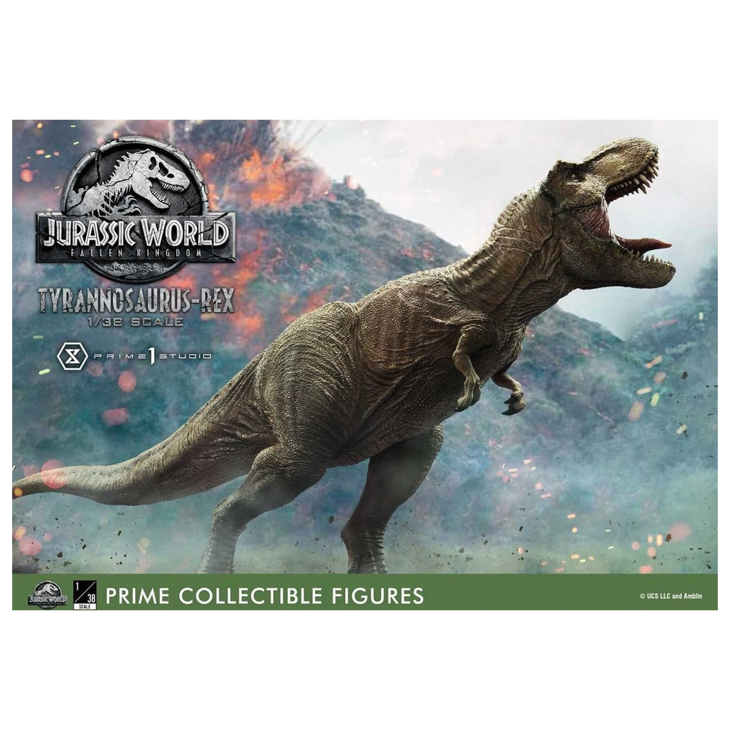 Jurassic World: Fallen Kingdom (Film) Prime Collectible Figures Statua 1/38 Tyrannosaurus Rex 23 cm zdjęcie produktu