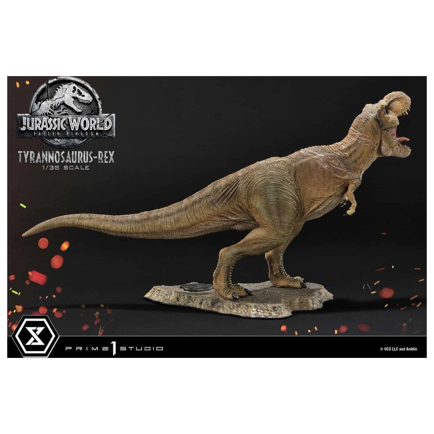 Jurassic World: Fallen Kingdom (Film) Prime Collectible Figures Statua 1/38 Tyrannosaurus Rex 23 cm zdjęcie produktu