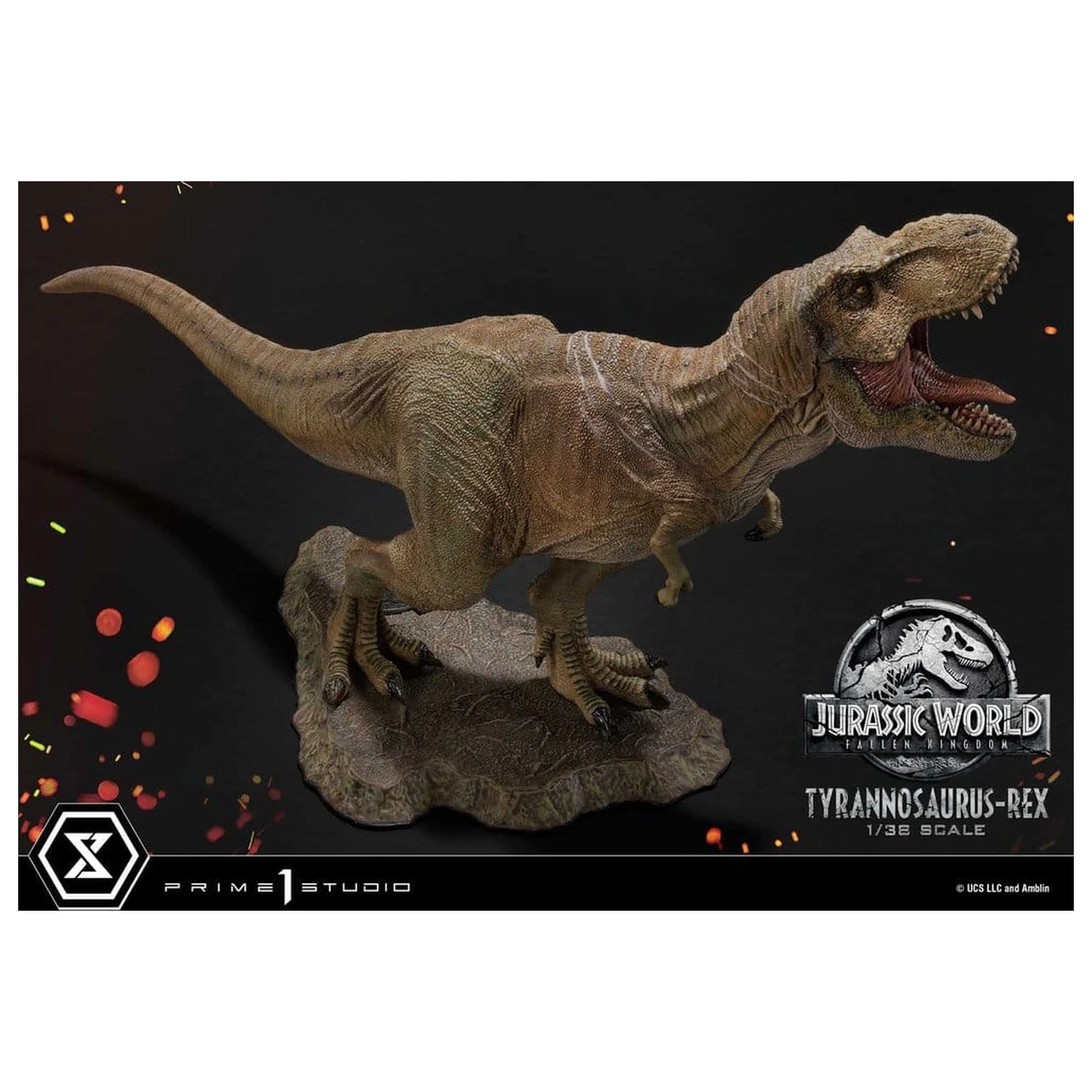Jurassic World: Fallen Kingdom (Film) Prime Collectible Figures Statua 1/38 Tyrannosaurus Rex 23 cm zdjęcie produktu