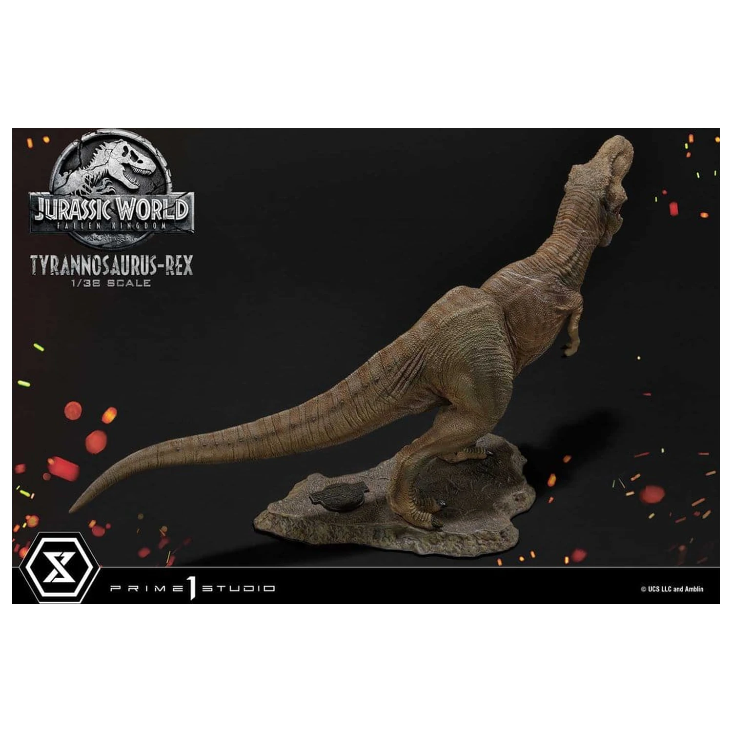 Jurassic World: Fallen Kingdom (Film) Prime Collectible Figures Statua 1/38 Tyrannosaurus Rex 23 cm zdjęcie produktu