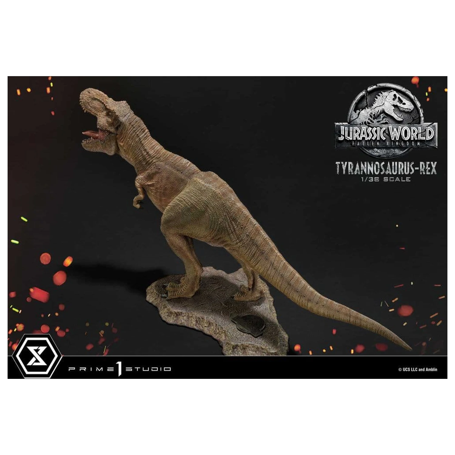 Jurassic World: Fallen Kingdom (Film) Prime Collectible Figures Statua 1/38 Tyrannosaurus Rex 23 cm zdjęcie produktu