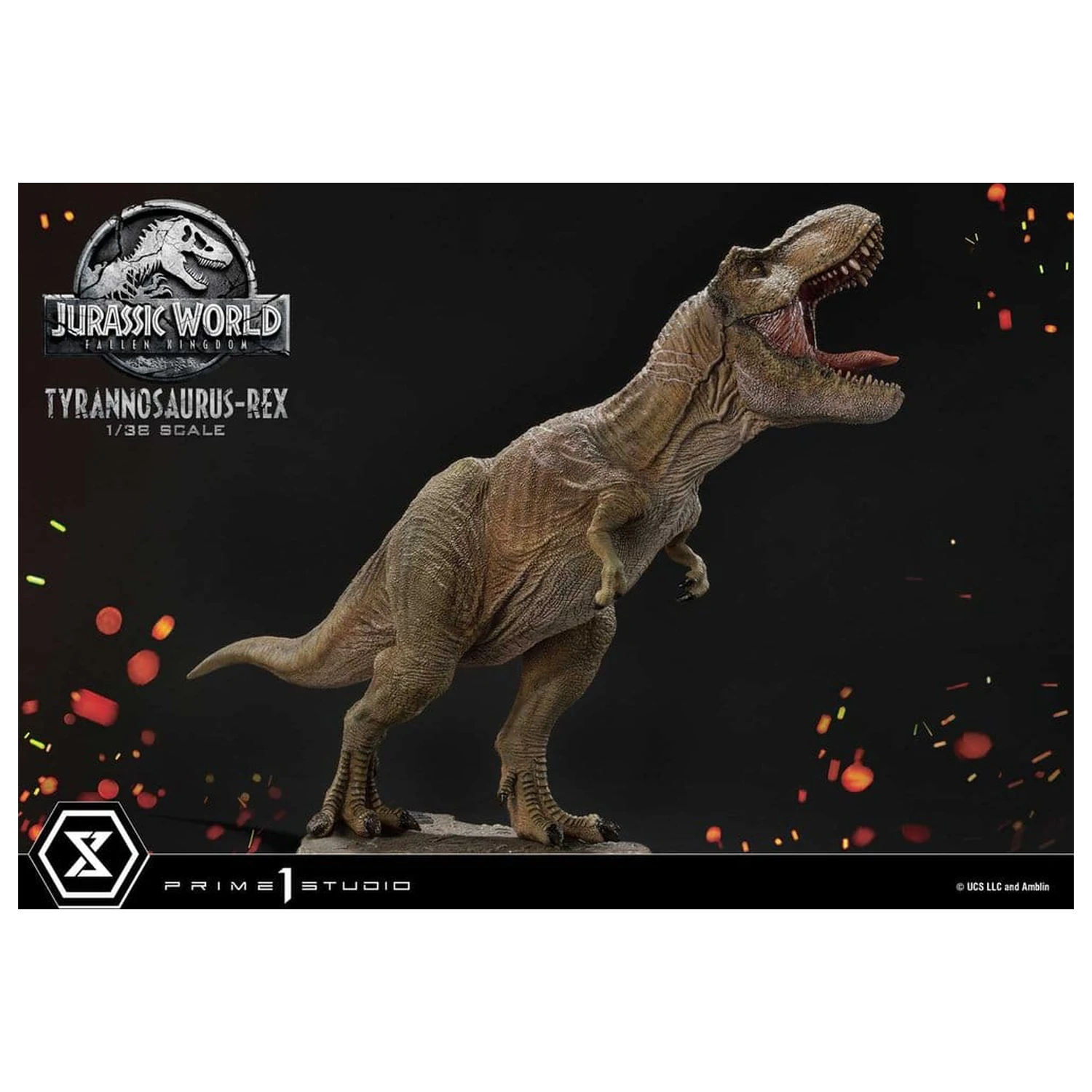 Jurassic World: Fallen Kingdom (Film) Prime Collectible Figures Statua 1/38 Tyrannosaurus Rex 23 cm zdjęcie produktu