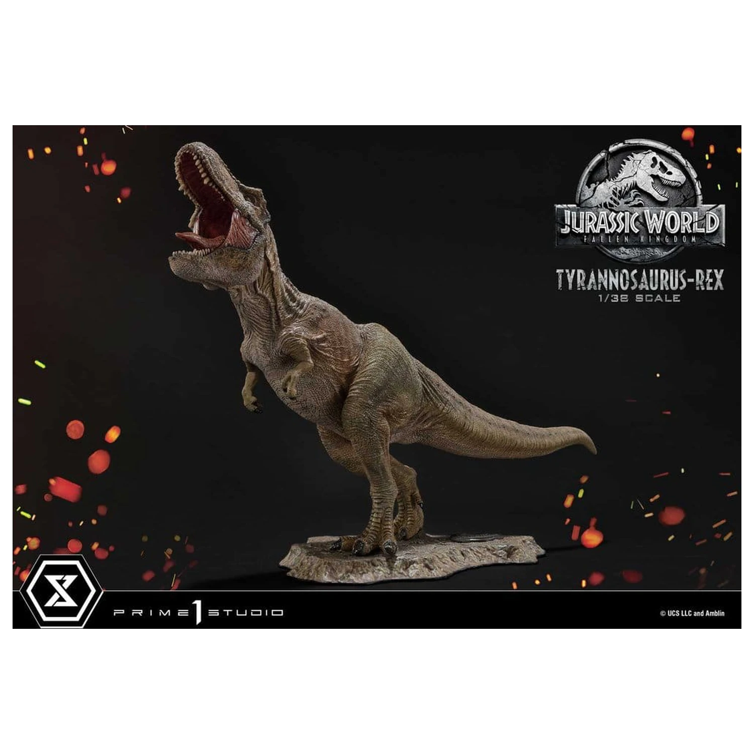 Jurassic World: Fallen Kingdom (Film) Prime Collectible Figures Statua 1/38 Tyrannosaurus Rex 23 cm zdjęcie produktu