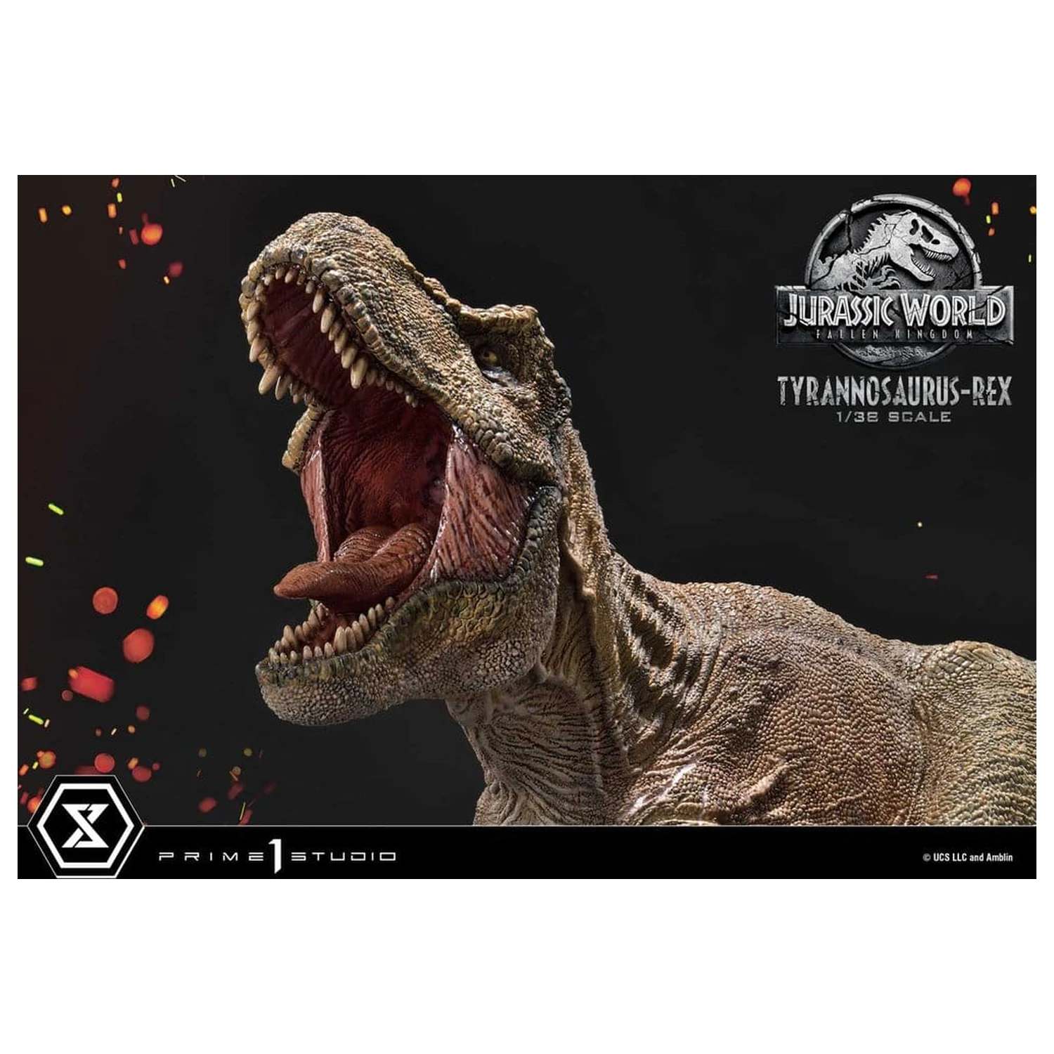 Jurassic World: Fallen Kingdom (Film) Prime Collectible Figures Statua 1/38 Tyrannosaurus Rex 23 cm zdjęcie produktu