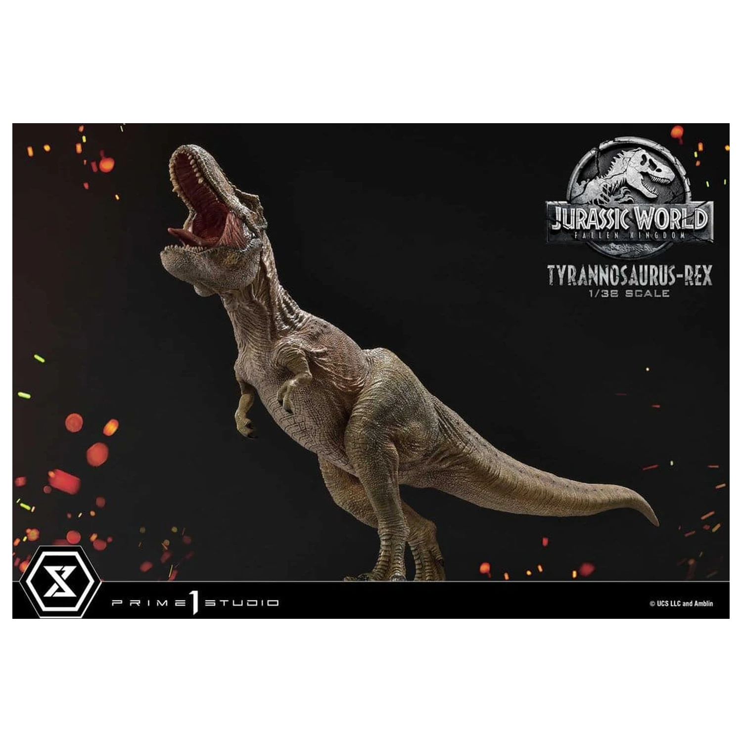 Jurassic World: Fallen Kingdom (Film) Prime Collectible Figures Statua 1/38 Tyrannosaurus Rex 23 cm zdjęcie produktu