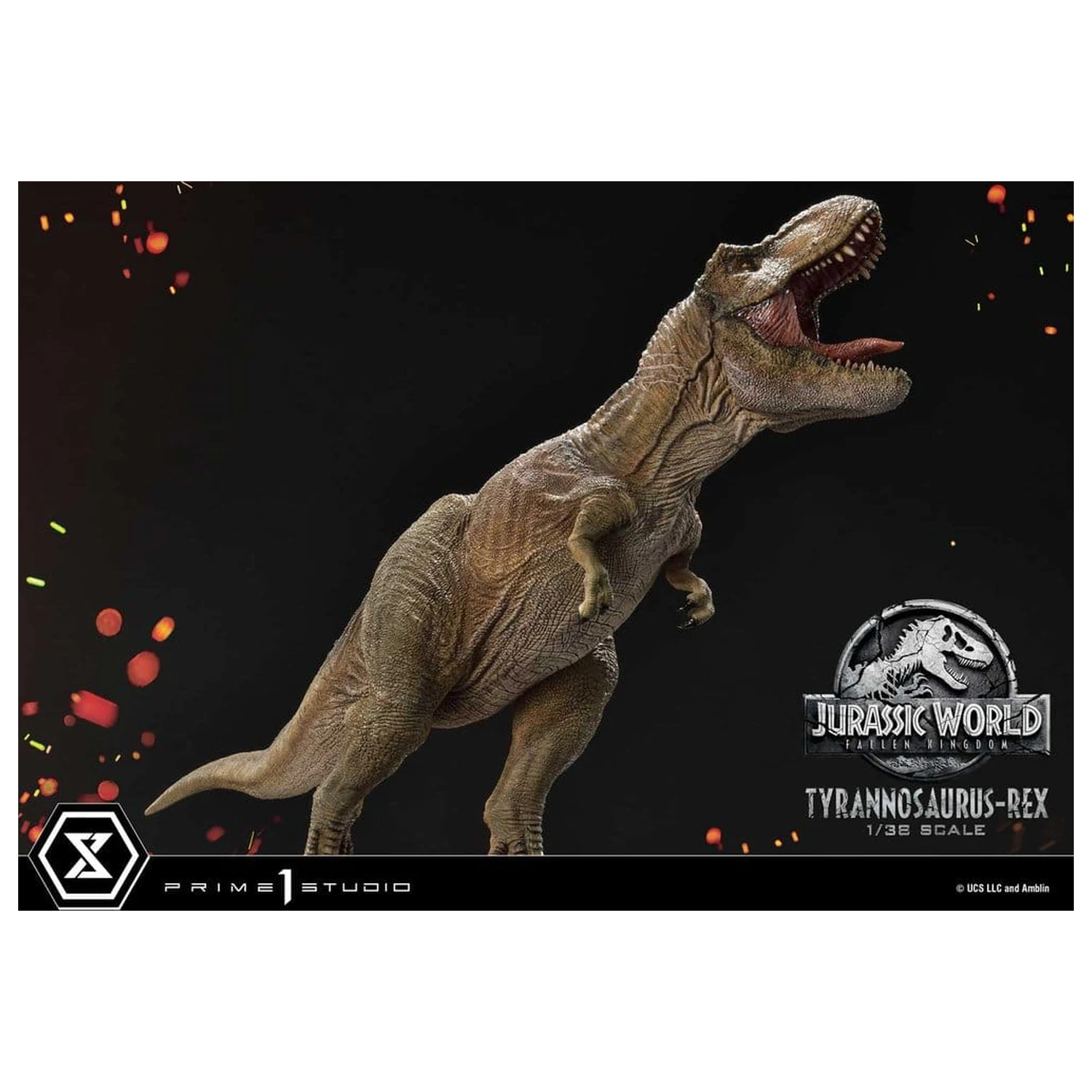 Jurassic World: Fallen Kingdom (Film) Prime Collectible Figures Statua 1/38 Tyrannosaurus Rex 23 cm zdjęcie produktu