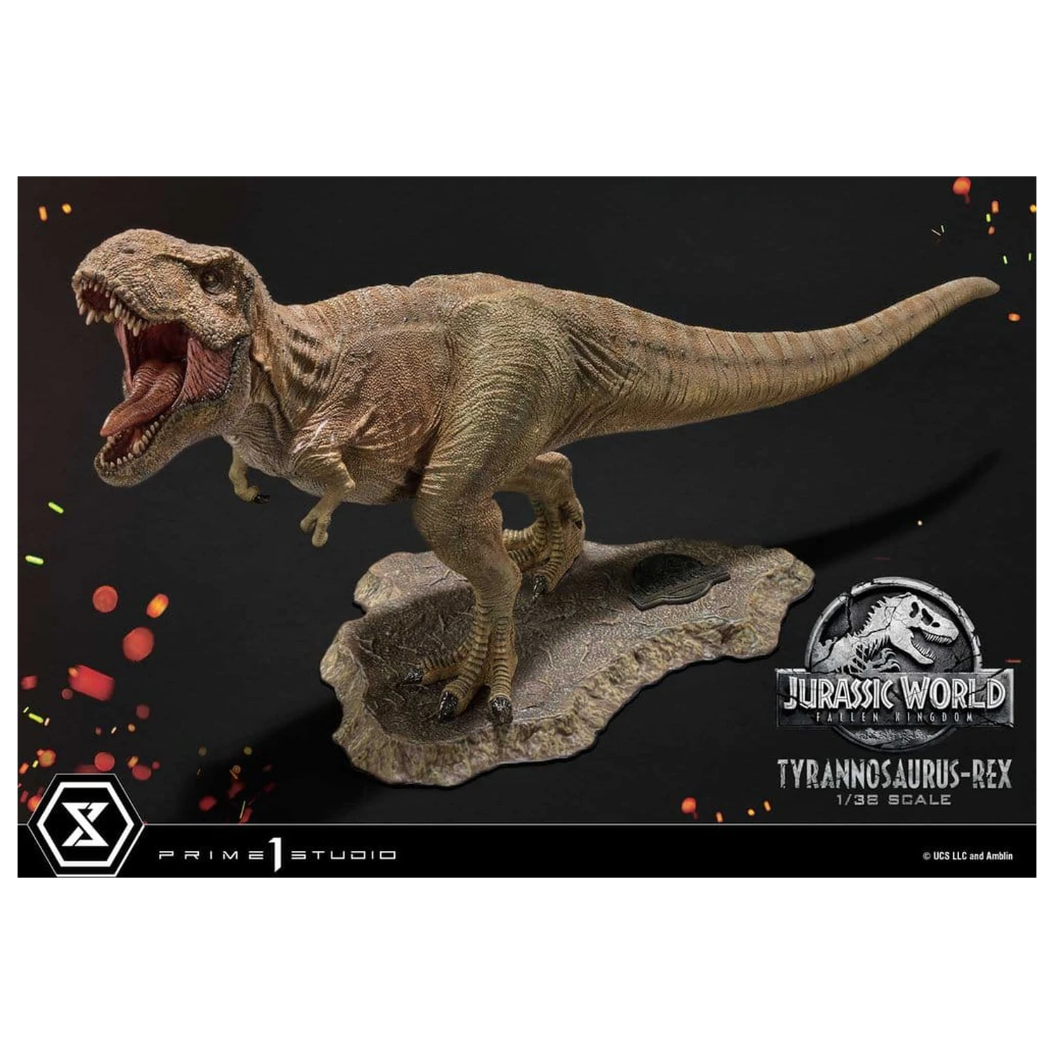 Jurassic World: Fallen Kingdom (Film) Prime Collectible Figures Statua 1/38 Tyrannosaurus Rex 23 cm zdjęcie produktu