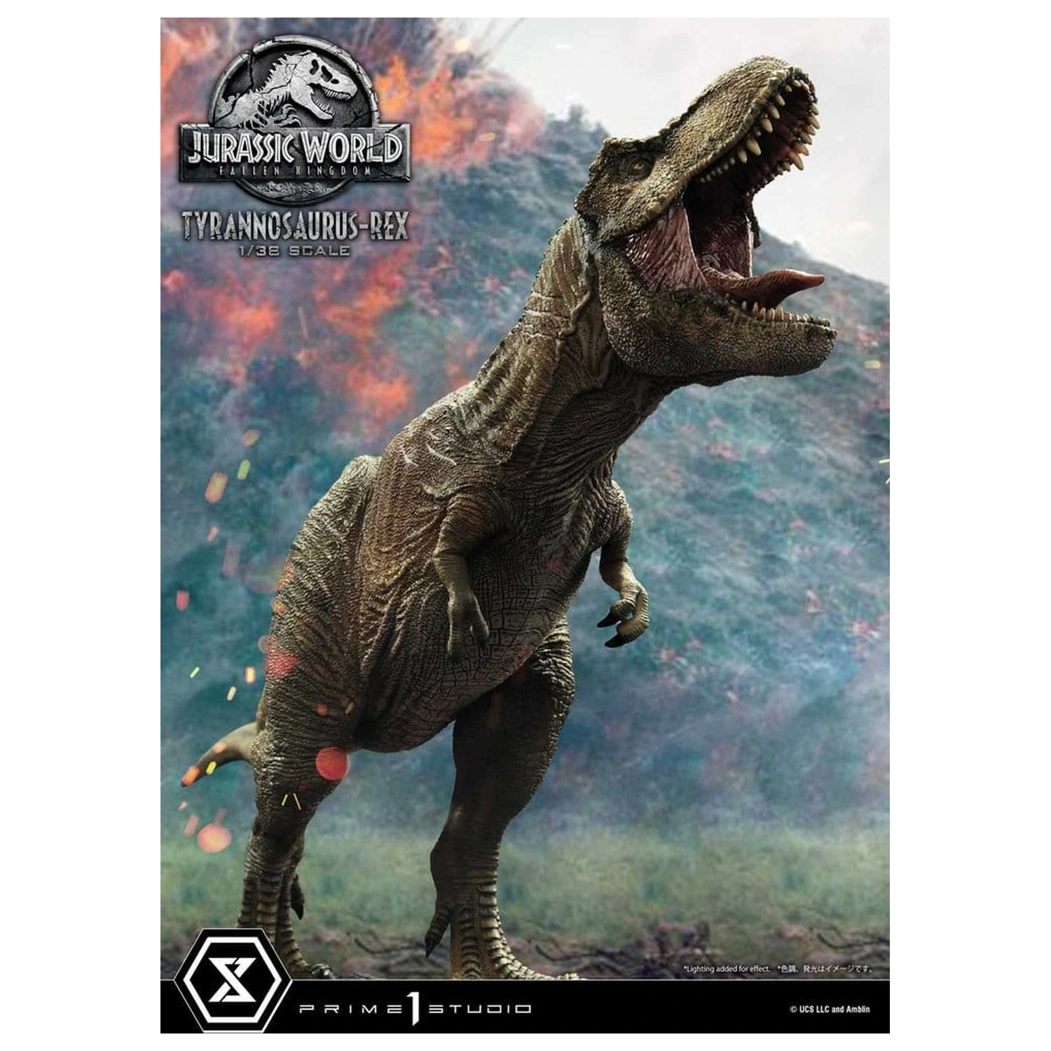 Jurassic World: Fallen Kingdom (Film) Prime Collectible Figures Statua 1/38 Tyrannosaurus Rex 23 cm zdjęcie produktu