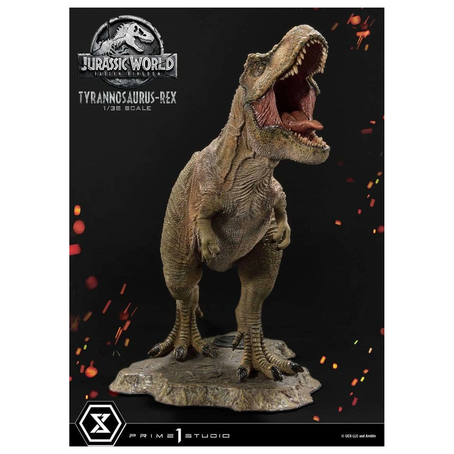 Jurassic World: Fallen Kingdom (Film) Prime Collectible Figures Statua 1/38 Tyrannosaurus Rex 23 cm zdjęcie produktu