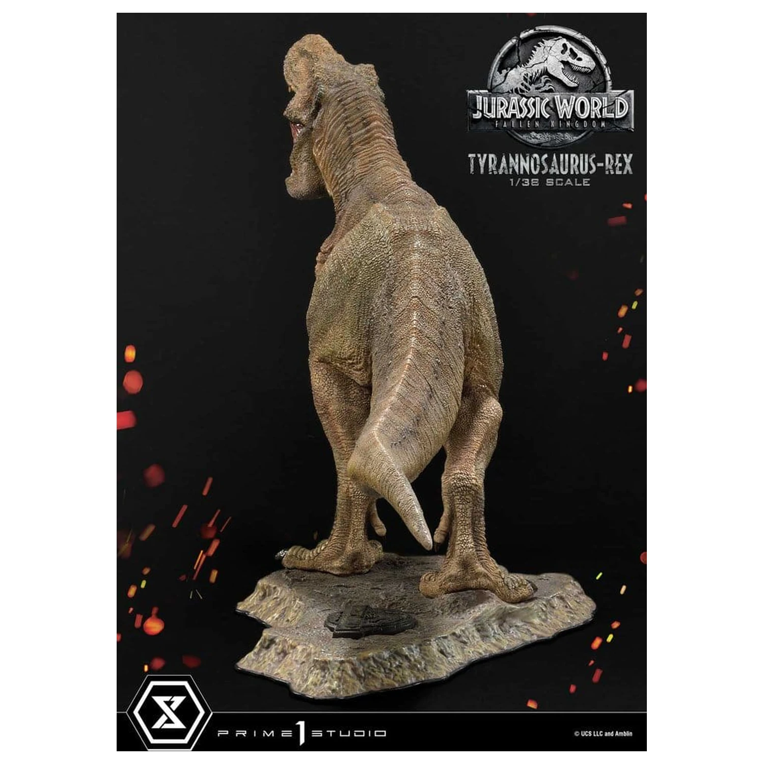Jurassic World: Fallen Kingdom (Film) Prime Collectible Figures Statua 1/38 Tyrannosaurus Rex 23 cm zdjęcie produktu