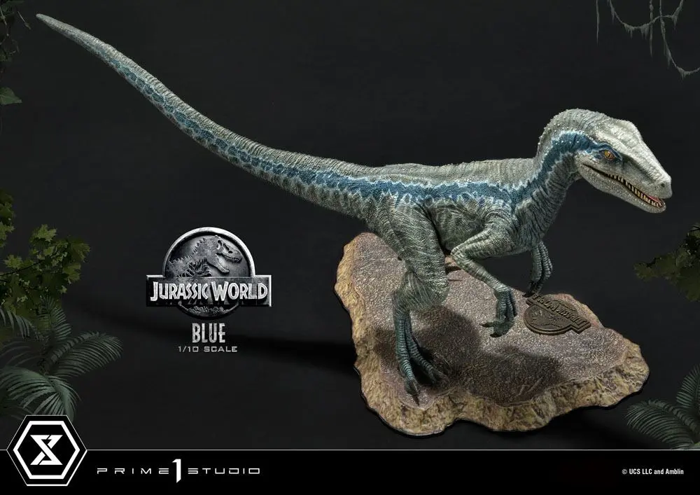 Jurassic World: Fallen Kingdom Prime Collectibles Statue 1/10 Blue (Open Mouth Version) Statua Kolekcjonerska 17 cm zdjęcie produktu