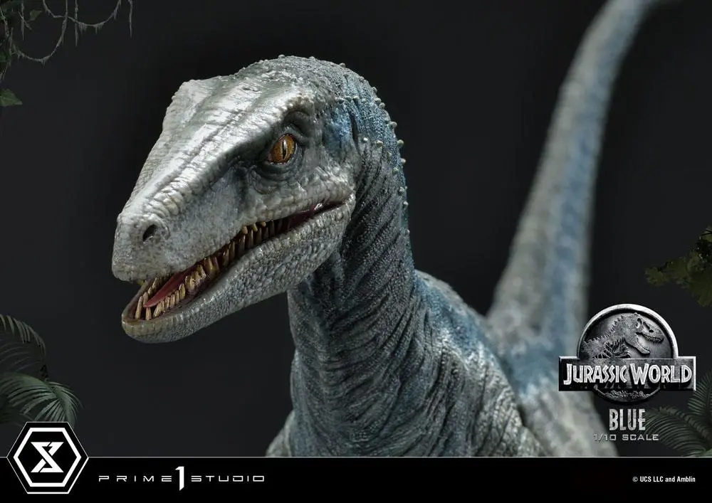 Jurassic World: Fallen Kingdom Prime Collectibles Statue 1/10 Blue (Open Mouth Version) Statua Kolekcjonerska 17 cm zdjęcie produktu