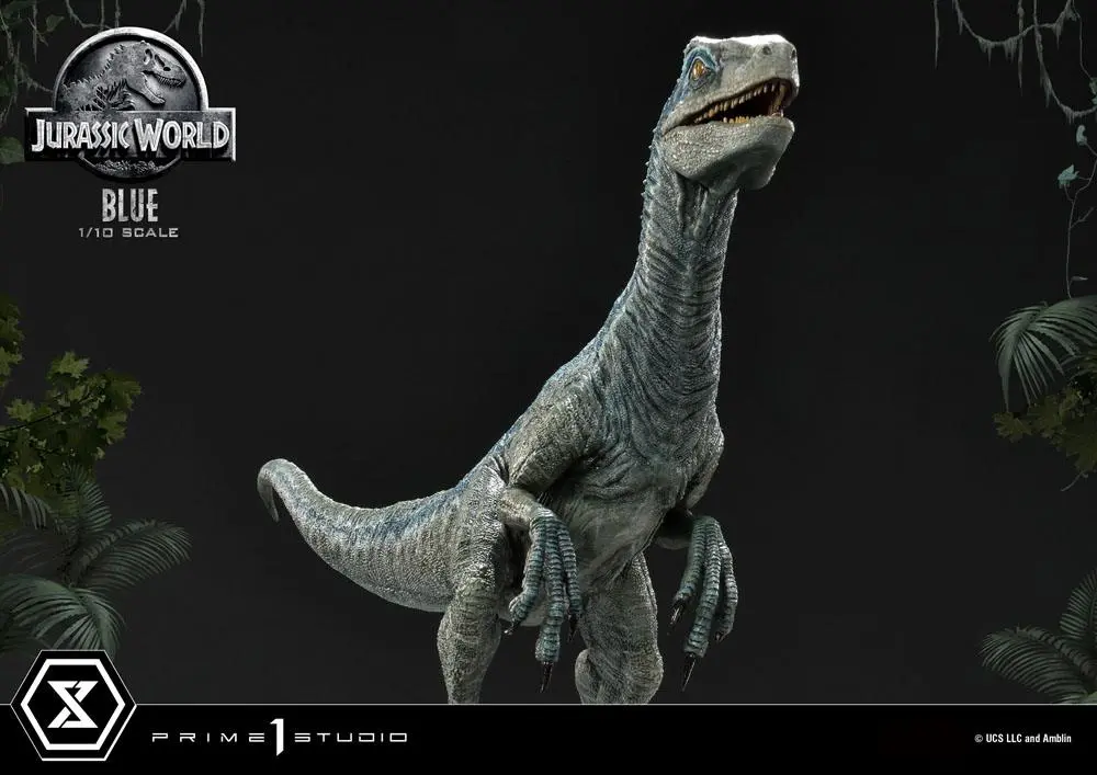 Jurassic World: Fallen Kingdom Prime Collectibles Statue 1/10 Blue (Open Mouth Version) Statua Kolekcjonerska 17 cm zdjęcie produktu