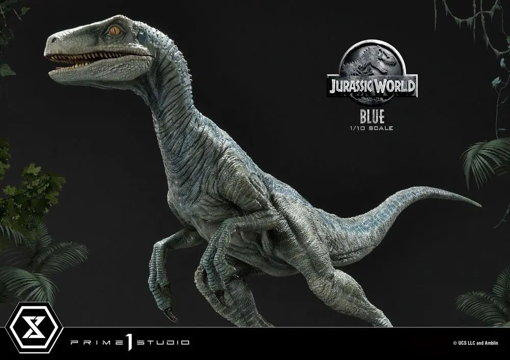 Jurassic World: Fallen Kingdom Prime Collectibles Statue 1/10 Blue (Open Mouth Version) Statua Kolekcjonerska 17 cm zdjęcie produktu