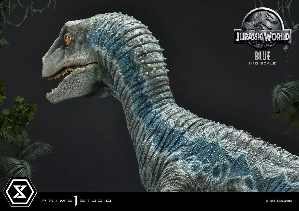 Jurassic World: Fallen Kingdom Prime Collectibles Statue 1/10 Blue (Open Mouth Version) Statua Kolekcjonerska 17 cm zdjęcie produktu