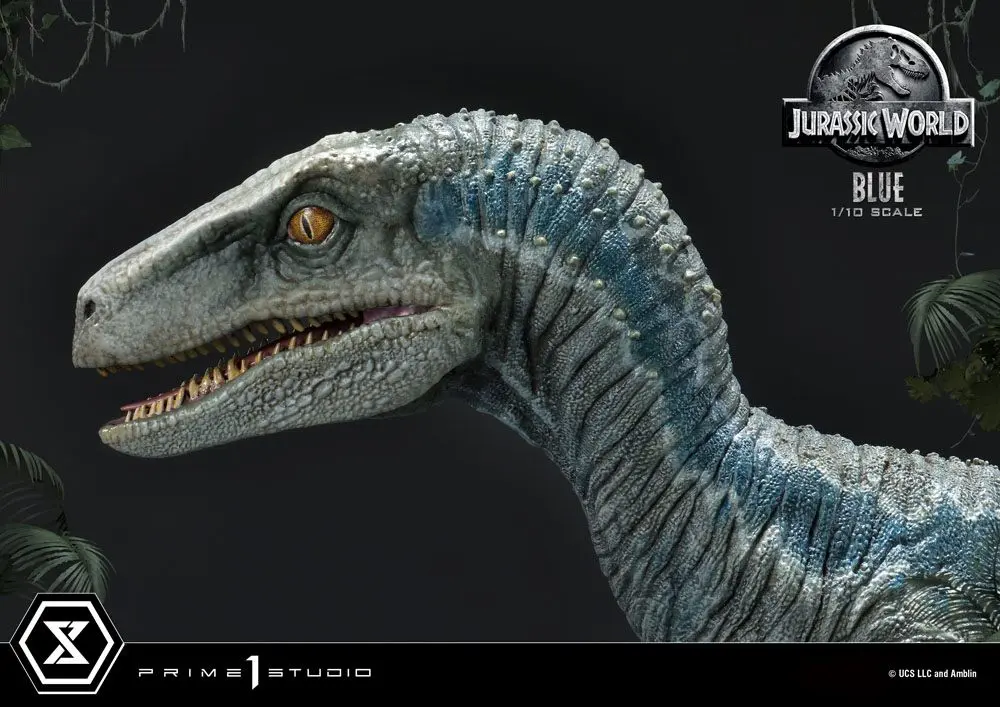 Jurassic World: Fallen Kingdom Prime Collectibles Statue 1/10 Blue (Open Mouth Version) Statua Kolekcjonerska 17 cm zdjęcie produktu