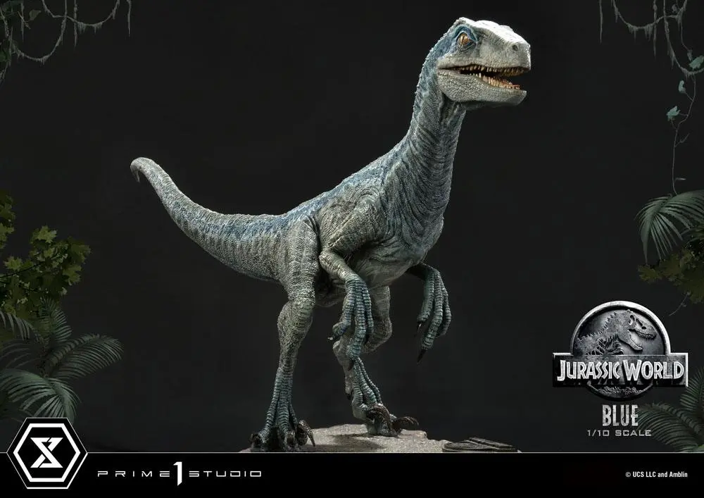 Jurassic World: Fallen Kingdom Prime Collectibles Statue 1/10 Blue (Open Mouth Version) Statua Kolekcjonerska 17 cm zdjęcie produktu