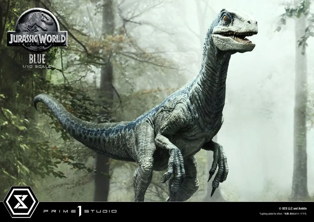 Jurassic World: Fallen Kingdom Prime Collectibles Statue 1/10 Blue (Open Mouth Version) Statua Kolekcjonerska 17 cm zdjęcie produktu