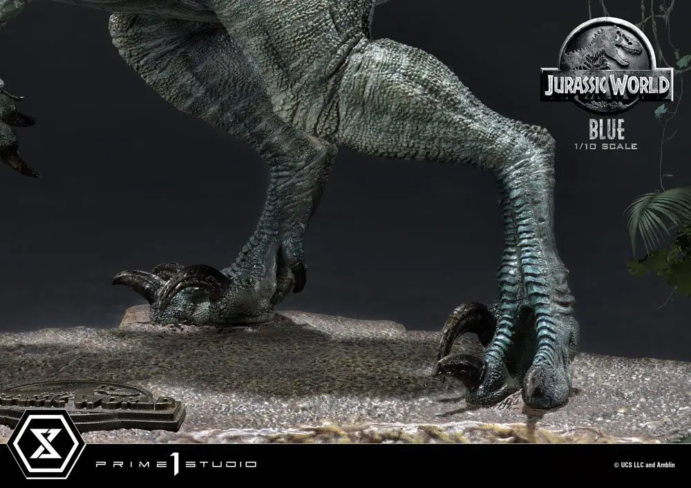 Jurassic World: Fallen Kingdom Prime Collectibles Statue 1/10 Blue (Open Mouth Version) Statua Kolekcjonerska 17 cm zdjęcie produktu