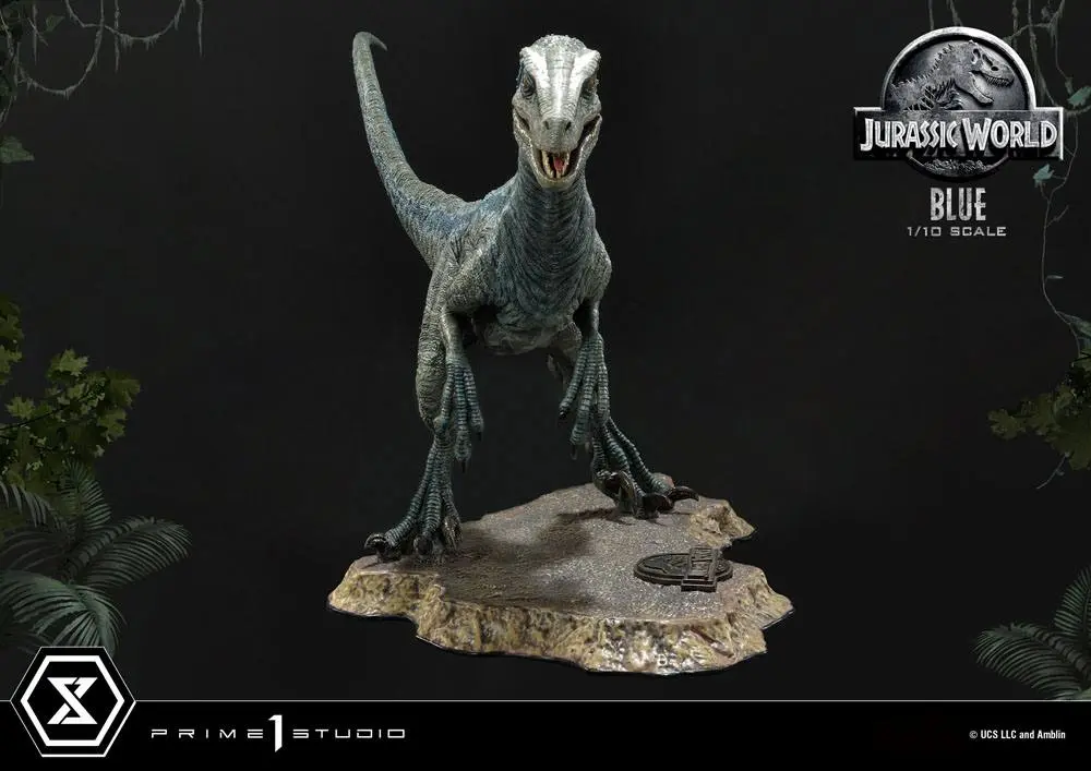 Jurassic World: Fallen Kingdom Prime Collectibles Statue 1/10 Blue (Open Mouth Version) Statua Kolekcjonerska 17 cm zdjęcie produktu