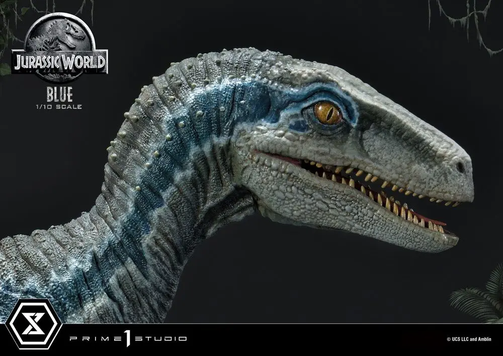 Jurassic World: Fallen Kingdom Prime Collectibles Statue 1/10 Blue (Open Mouth Version) Statua Kolekcjonerska 17 cm zdjęcie produktu