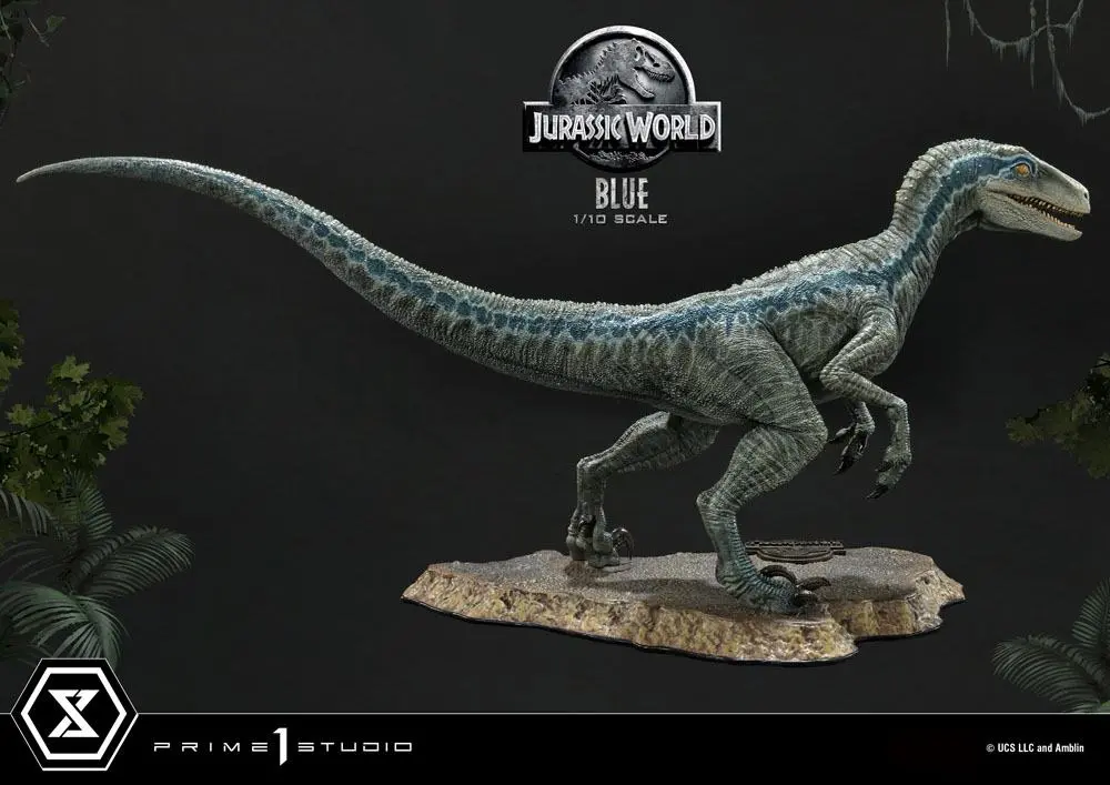 Jurassic World: Fallen Kingdom Prime Collectibles Statue 1/10 Blue (Open Mouth Version) Statua Kolekcjonerska 17 cm zdjęcie produktu