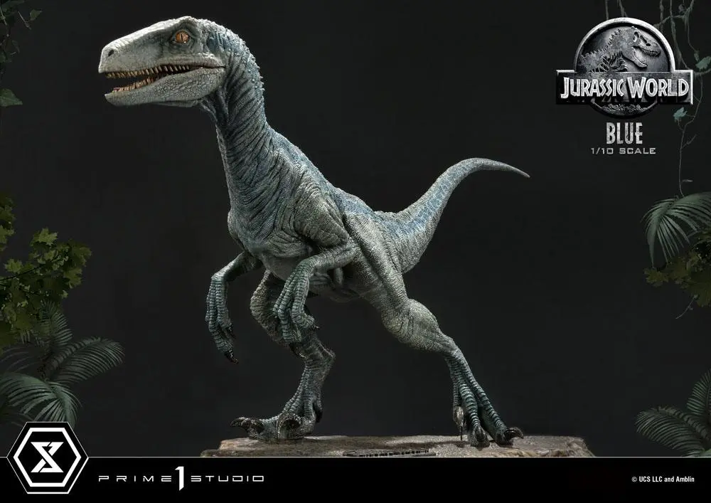 Jurassic World: Fallen Kingdom Prime Collectibles Statue 1/10 Blue (Open Mouth Version) Statua Kolekcjonerska 17 cm zdjęcie produktu