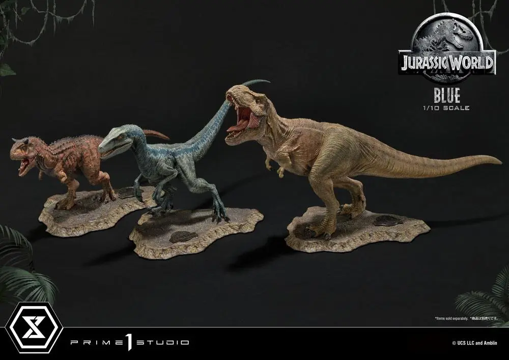 Jurassic World: Fallen Kingdom Prime Collectibles Statue 1/10 Blue (Open Mouth Version) Statua Kolekcjonerska 17 cm zdjęcie produktu