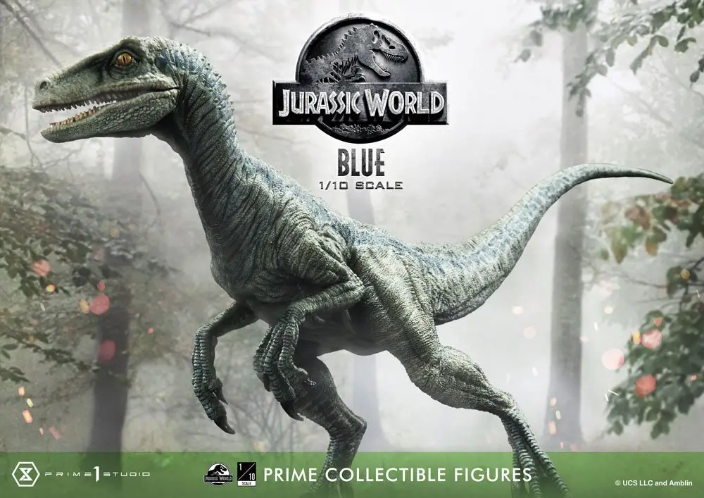 Jurassic World: Fallen Kingdom Prime Collectibles Statue 1/10 Blue (Open Mouth Version) Statua Kolekcjonerska 17 cm zdjęcie produktu