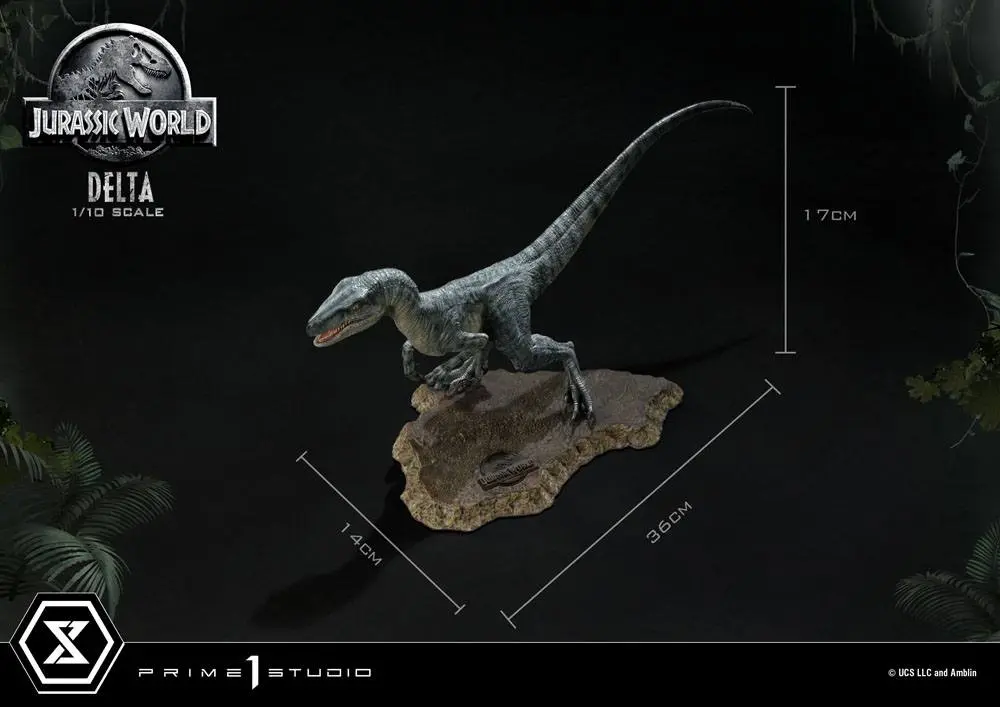 Jurassic World: Upadłe Królestwo Prime Collectibles Statua 1/10 Delta 17 cm zdjęcie produktu