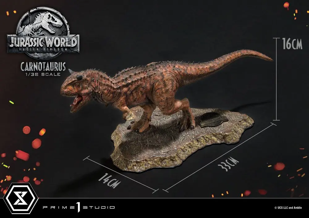 Jurassic World: Fallen Kingdom Prime Collectibles Statua PVC 1/38 Carnotaurus 16 cm zdjęcie produktu