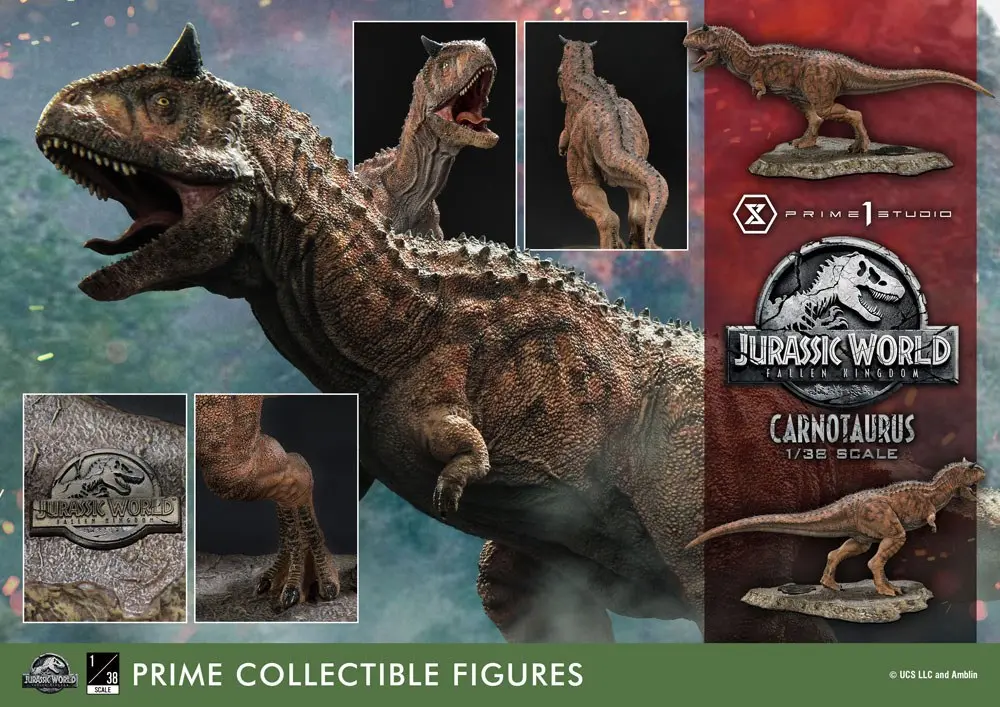 Jurassic World: Fallen Kingdom Prime Collectibles Statua PVC 1/38 Carnotaurus 16 cm zdjęcie produktu